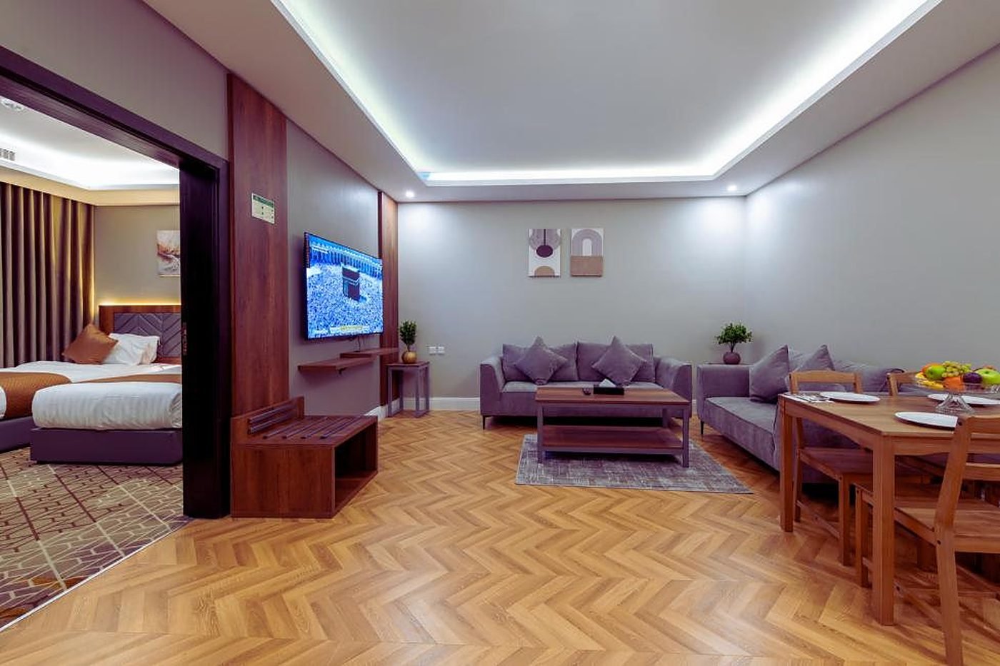 Two-bedroom suite